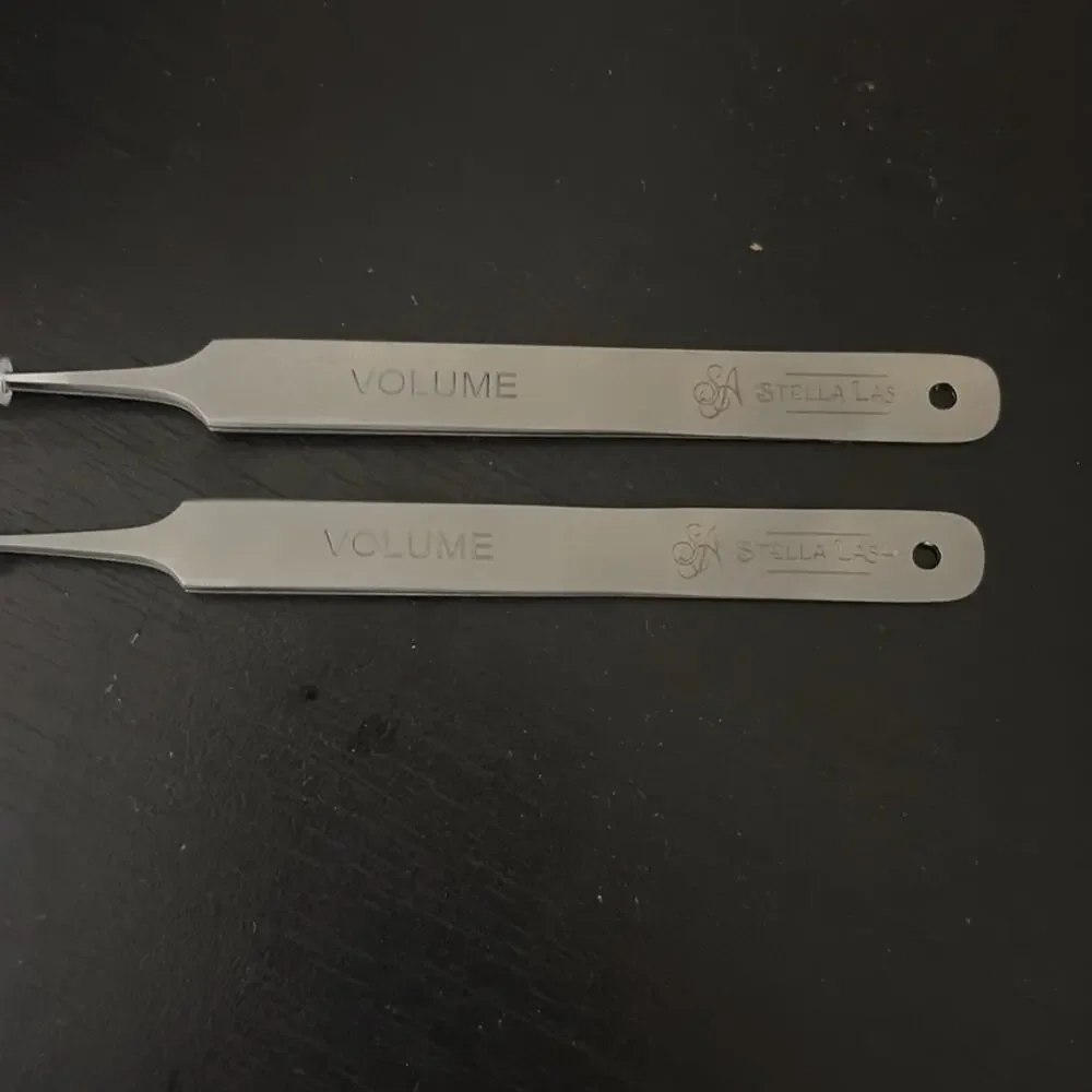 Stella Lash Volume Tweezers Lot Of 2